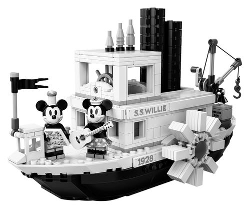 steamboat willie lego 24